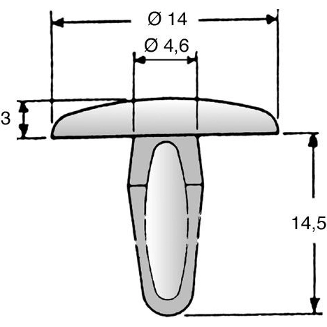 072.01.540 Ettinger Rivets, Dowels Image 2