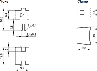 B65842S2000X000 TDK (EPCOS) Accessories for Inductors
