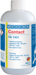 Cyanoacrylate adhesive 500 g bottle, WEICON CONTACT VA 1401 500 G