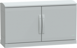 Control cabinet, (H x W x D) 500 x 1000 x 320 mm, IP44, polyester, light gray, NSYPLAZT5103G