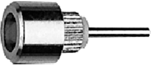 MCX socket 50 Ω, solder/crimp connection, straight, 100025003