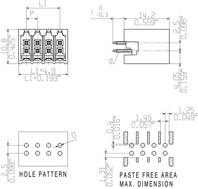 1358840000 Weidmüller PCB Connection Systems Image 2