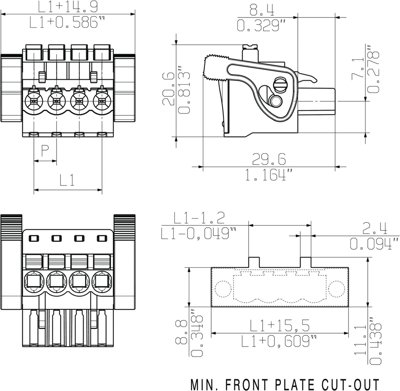 1000720001 Weidmüller PCB Connection Systems Image 3