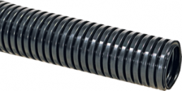 Corrugated hose, inside Ø 10 mm, outside Ø 13 mm, BR 25 mm, polyamide, black