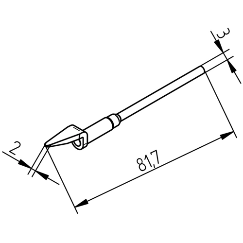 0452MDLF020 Ersa Soldering tips, desoldering tips and hot air nozzles Image 2