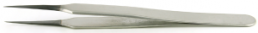 ESD tweezers, uninsulated, antimagnetic, carbon steel, 110 mm, 4.SA.DC.0