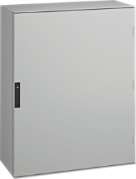 Control cabinet, (H x W x D) 1056 x 852 x 350 mm, IP66, polyester, light gray, NSYPLM108BG