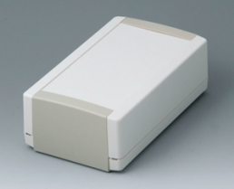 ABS enclosure, (L x W x H) 194 x 115 x 46 mm, gray white (RAL 9002), IP40, B1070365