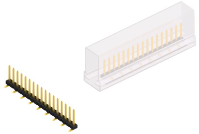 SLY7SMD06217GSM Fischer Elektronik PCB Connection Systems