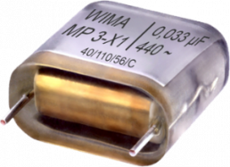 MP film capacitor, 220 nF, ±20 %, 730 V (DC), MP, 27.5 mm, MPX12W3220FK00MSSD