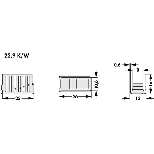 FK 264 MI 220 O Fischer Elektronik Heat Sinks Image 2