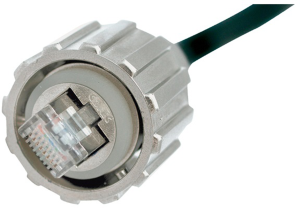 Plug, RJ45, 8 pole, 8P8C, IDC connection, PCB mounting, 17-10013E