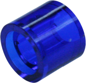 Distance piece, round, Ø 6.5 mm, (L) 6.5 mm, blue, for single pushbutton, 5.30.759.035/0000