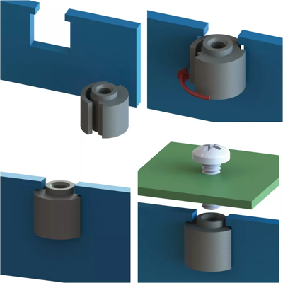 10320693 ESSENTRA COMPONENTS PCB Fasteners Image 4