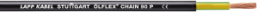 PUR control line ÖLFLEX CHAIN 90 P 1 x 185 mm², unshielded, black