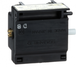 Auxiliary switch block, 10 A, 1 Form A (N/O) + 1 Form C (N/O N/C), coil 600 VAC, screw connection, 9001KA51