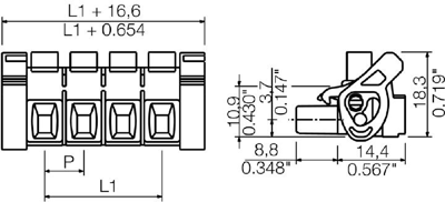 1093460000 Weidmüller PCB Connection Systems Image 3