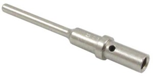 Pin contact, 0.5 mm², AWG 20, crimp connection, nickel-plated, 0460-202-20141