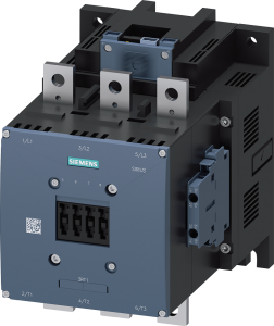 Power contactor, 3 pole, 400 A, 2 Form A (N/O) + 2 Form B (N/C), coil 110 VDC, screw connection, 3RT1075-6XF46-0LA2