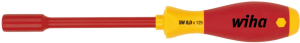 VDE screwdriver, 10 mm, hexagon, BL 125 mm, L 243 mm, 322100