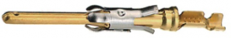 Pin contact, 0.75-1.5 mm², AWG 18-16, crimp connection, gold-plated, 1-163082-0