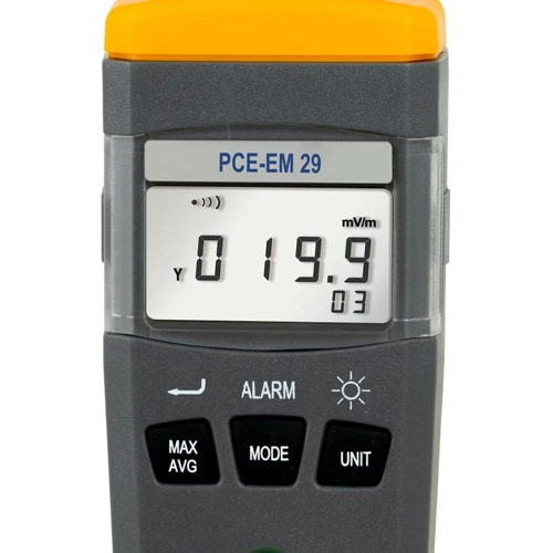 PCE-EM 29 PCE Instruments Luxmeter, Sound Level Meter, Magnetic Field Tester Image 3