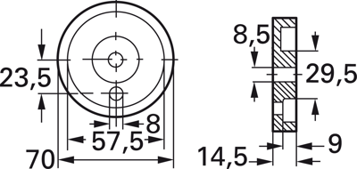 B65945A0000X022 TDK (EPCOS) Ferrite cores Image 2