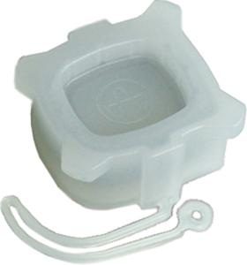 Protective cap, white, for RJ45 connector, Y-CONAS-24