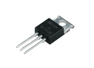 Bipolar junction transistor, NPN, 7 A, 200 V, THT, TO-220, BU406-T
