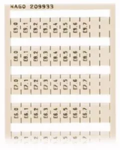 209-933 WAGO Terminals Accessories