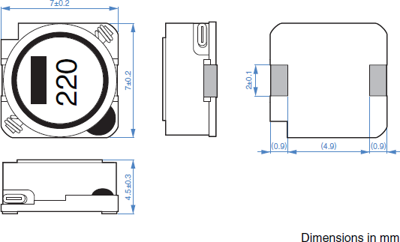 SLF7045T-3R3M2R2-H TDK Fixed Inductors Image 2