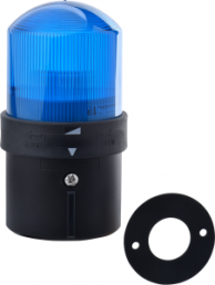 Permanent light, blue, 250 VAC, BA15d, IP65/IP66