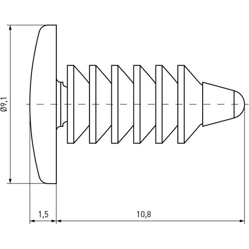 072.83.185 Ettinger Rivets, Dowels Image 2