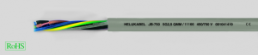 PVC control line JB-750 3 x 6.0 mm², AWG 10, unshielded, gray