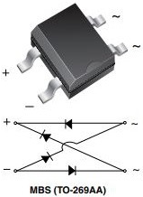 MB4S-E3/80 Vishay Bridge Rectifiers