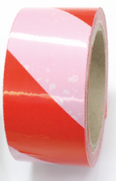 Warning tape, (W) 50 mm, PVC, 029.91-9-50X66-W