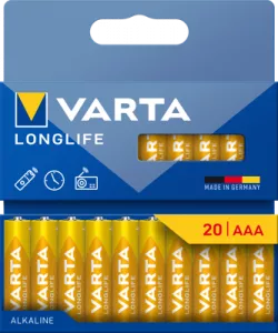 04103 101 720 VARTA Round Cells, 9V Blocks