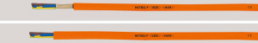 PUR control line H07BQ-F 2 x 1.5 mm², AWG 16, unshielded, orange