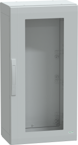 Control cabinet, (H x W x D) 1000 x 500 x 320 mm, IP65, polyester, light gray, NSYPLA1053TG
