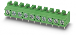 PCB terminal, 14 pole, pitch 5 mm, AWG 26-14, 17.5 A, screw connection, green, 1935433
