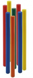 Glue sticks Ø 7.0 mm, colour, L 150 mm, 96 g, 9 colors for NEO1, NEO 2, 006969