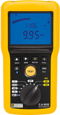 C.A 6532 Chauvin Arnoux VDE testers, Installation testers, Insulation testers Image 2