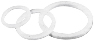 Sealing ring, M25, white, 53801060