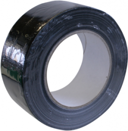 Mounting adhesive tape, 50 x 0.18 mm, polyester, black, 50 m, 573 50MM 50M SCHWARZ