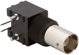 BNC socket 50 Ω, solder connection, angled, 031-5540