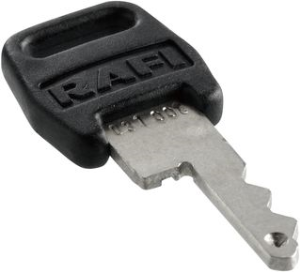 Replacement key for control devices, 5.58.007.001/0000