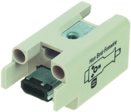 Socket contact insert, 3A, 2 pole, unequipped, crimp connection, 09120013071