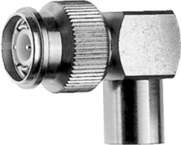 Coaxial adapter, 50 Ω, FME plug to TNC plug, angled, 100023863