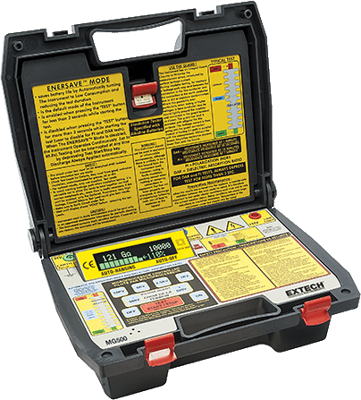 MG500 Extech VDE testers, Installation testers, Insulation testers