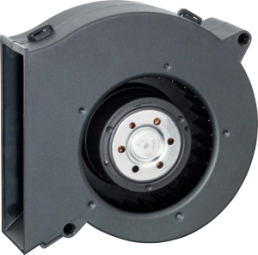 DC radial fan, 12 V, 97 x 93.5 x 33 mm, 61 m³/h, 68 dB, ball bearing, ebm-papst, RL 65-21/12 H